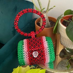 RARE shape SUSAN ALEXANDRA watermelon purse!